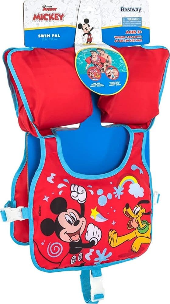 GIUBBOTTO GIUBBETTO SALVAGENTE GILET NUOTO SWIM PAL MICKEY PER BAMBINI 3-6 ANNI 9101C in Giubbotti salvagente Trade Shop italia - Napoli, commercioVirtuoso.it