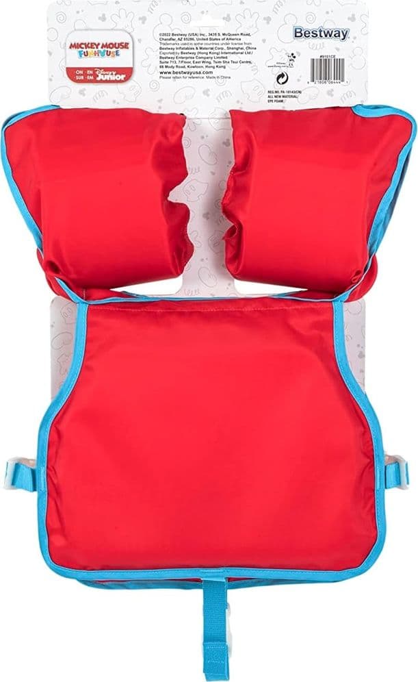 GIUBBOTTO GIUBBETTO SALVAGENTE GILET NUOTO SWIM PAL MICKEY PER BAMBINI 3-6 ANNI 9101C in Giubbotti salvagente Trade Shop italia - Napoli, commercioVirtuoso.it