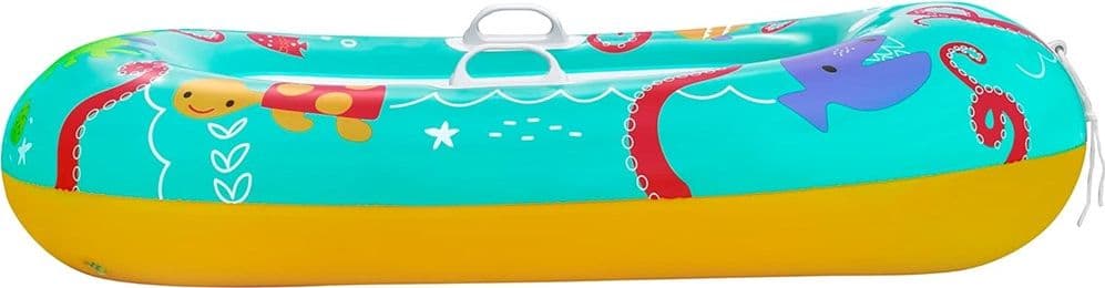 CANOTTO CANOTTINO GONFIABILE PER BAMBINI BALENA PESCI GRANCHIO FELICE 119X79CM 34009 in Giocattoli galleggianti per bambini Trade Shop italia - Napoli, commercioVirtuoso.it