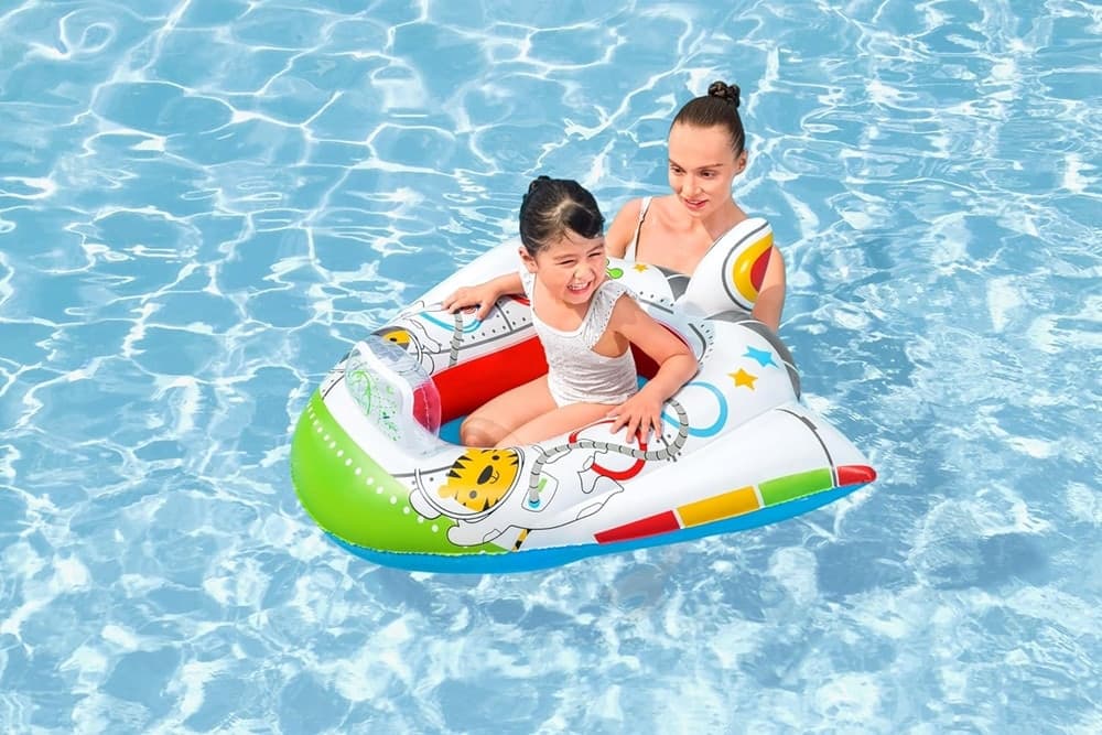 CANOTTINO BARCA NAVICELLA SPAZIALE GONFIABILE PER BAMBINI +3 ANNI CON ALTOPARLANTE 34178 in Canotti e gonfiabili galleggianti Trade Shop italia - Napoli, commercioVirtuoso.it