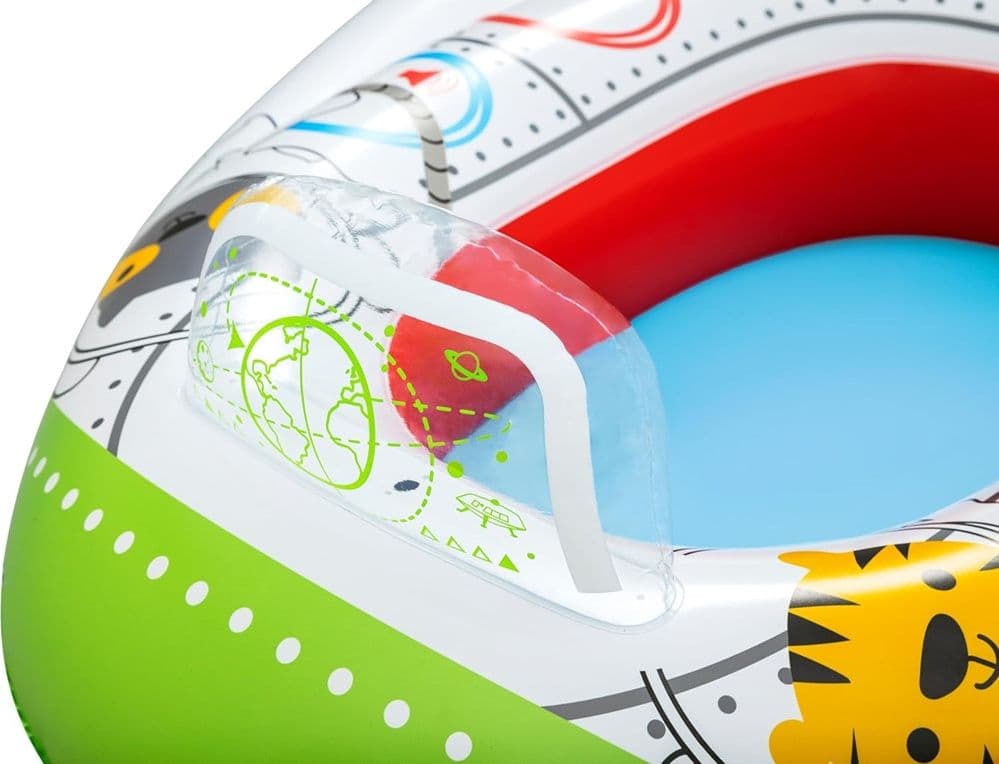 CANOTTINO BARCA NAVICELLA SPAZIALE GONFIABILE PER BAMBINI +3 ANNI CON ALTOPARLANTE 34178 in Canotti e gonfiabili galleggianti Trade Shop italia - Napoli, commercioVirtuoso.it