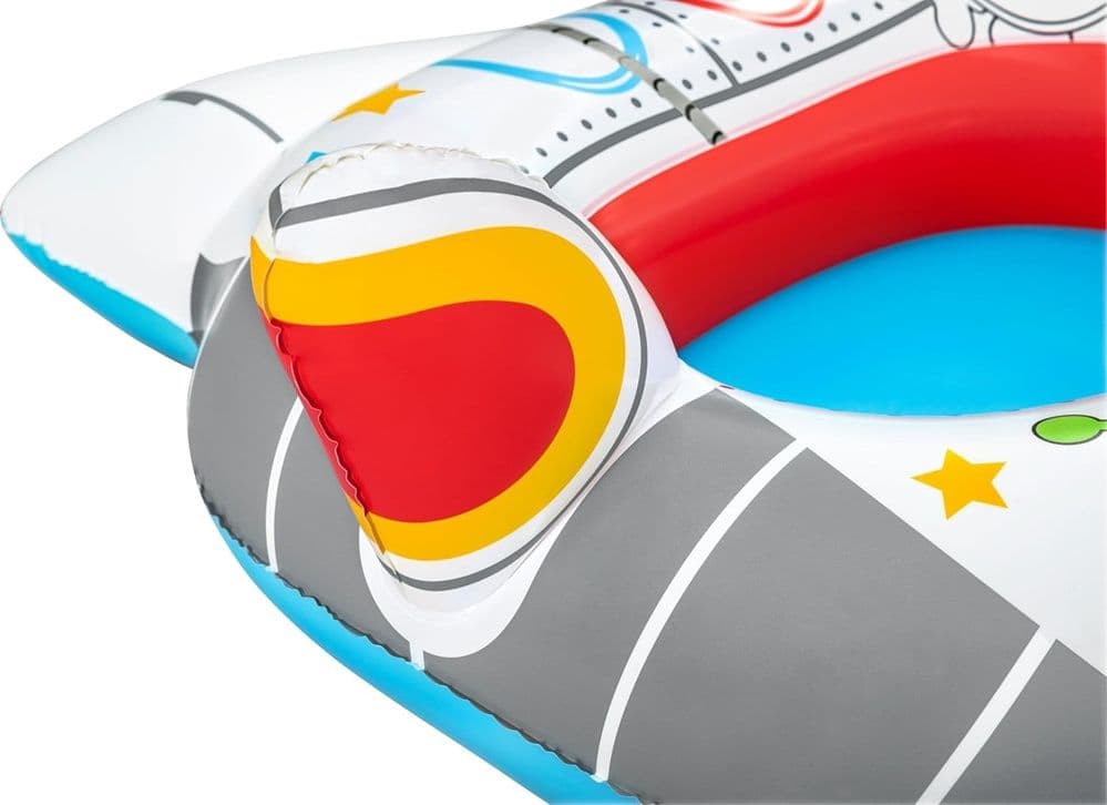 CANOTTINO BARCA NAVICELLA SPAZIALE GONFIABILE PER BAMBINI +3 ANNI CON ALTOPARLANTE 34178 in Canotti e gonfiabili galleggianti Trade Shop italia - Napoli, commercioVirtuoso.it