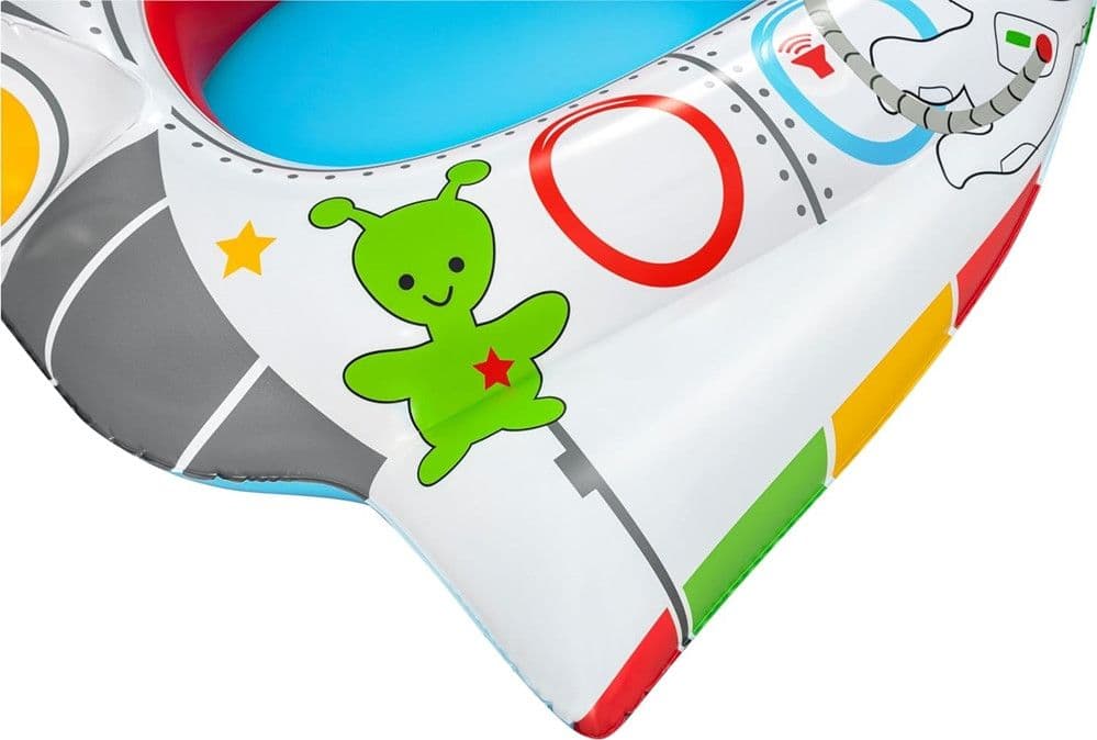 CANOTTINO BARCA NAVICELLA SPAZIALE GONFIABILE PER BAMBINI +3 ANNI CON ALTOPARLANTE 34178 in Canotti e gonfiabili galleggianti Trade Shop italia - Napoli, commercioVirtuoso.it