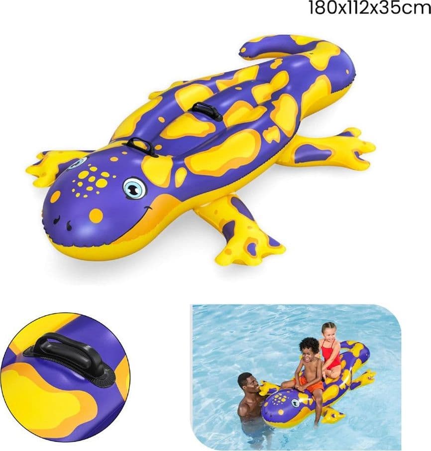 CAVALCABILE GONFIABILE FORMA SALAMANDRA GALLEGGIANTE 191 X 119 CM CON MANIGLIE 41502 in Canotti e gonfiabili galleggianti Trade Shop italia - Napoli, commercioVirtuoso.it