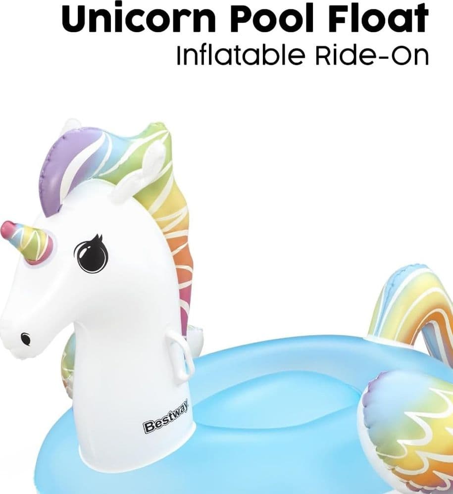 CAVALCABILE UNICORNO FANTASY GALLEGGIANTE GONFIABILE PISCINA SPIAGGIA CON MANIGLIE 41114 in Canotti e gonfiabili galleggianti Trade Shop italia - Napoli, commercioVirtuoso.it