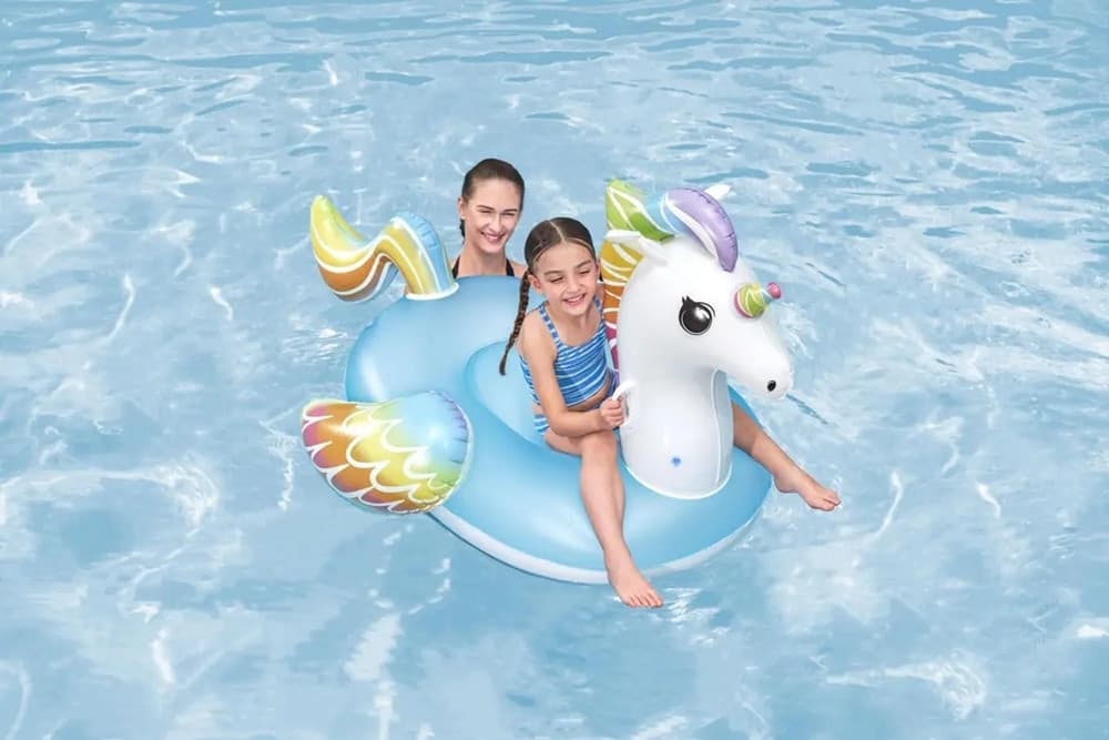 CAVALCABILE UNICORNO FANTASY GALLEGGIANTE GONFIABILE PISCINA SPIAGGIA CON MANIGLIE 41114 in Canotti e gonfiabili galleggianti Trade Shop italia - Napoli, commercioVirtuoso.it