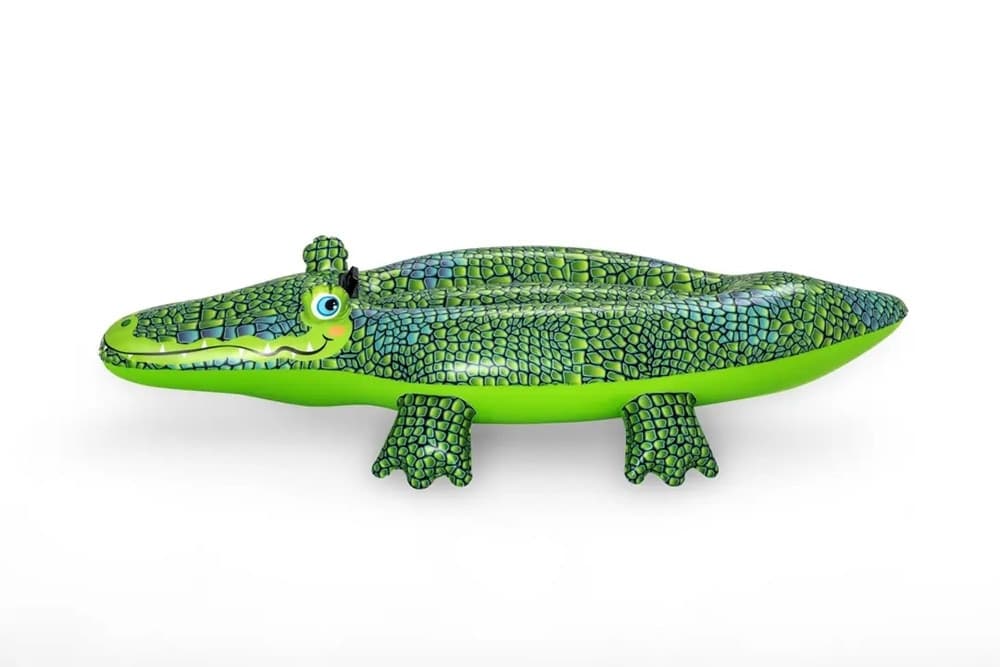 CAVALCABILE COCCODRILLO GONFIABILE PER BAMBINI GALLEGGIANTE 152X71CM CON MANIGLIA 41477 in Canotti e gonfiabili galleggianti Trade Shop italia - Napoli, commercioVirtuoso.it