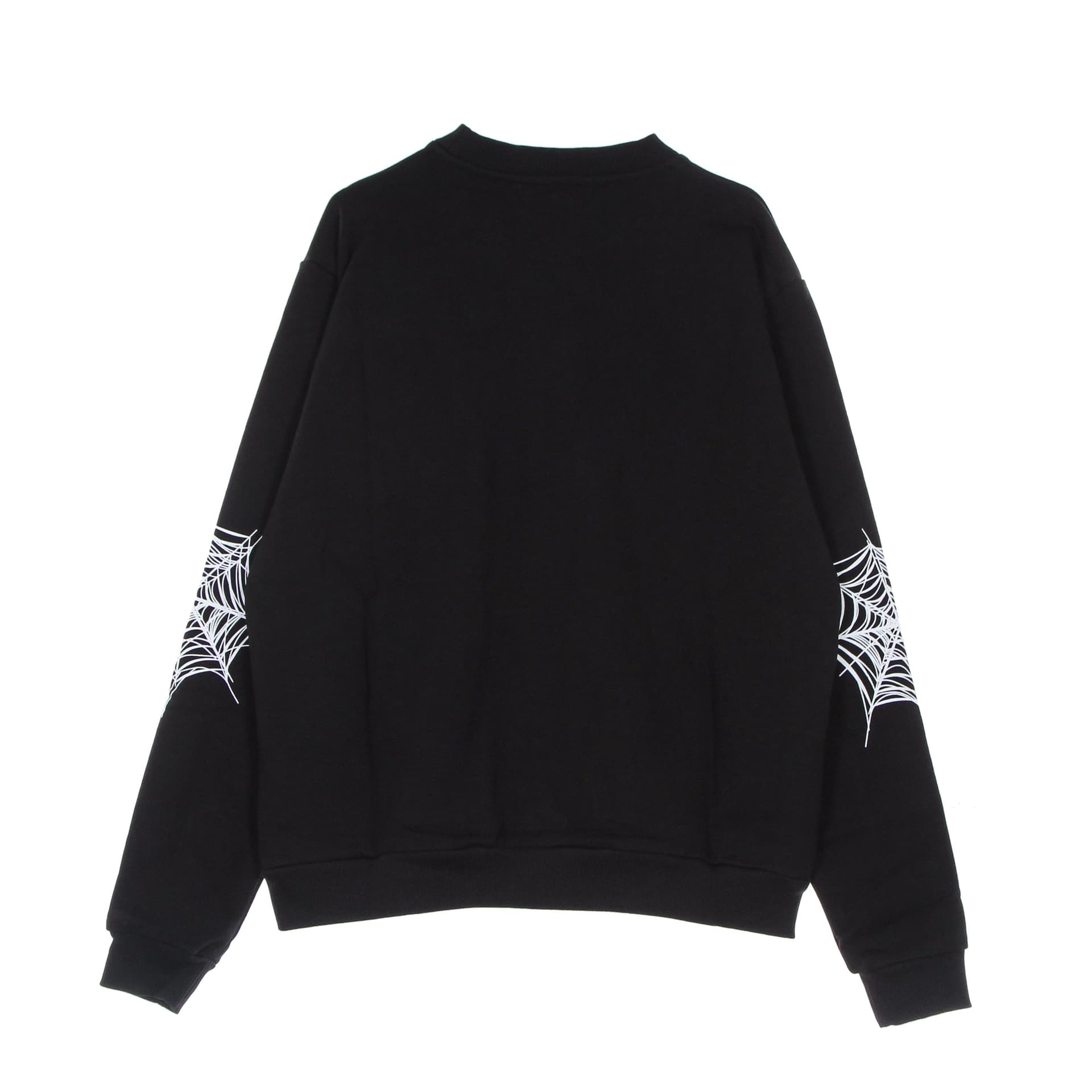 PHOBIA Felpa Leggera Girocollo Uomo White Cobweb Print Crewneck Black/white da uomo in Felpe senza cappuccio Drestige - Casamassima, commercioVirtuoso.it