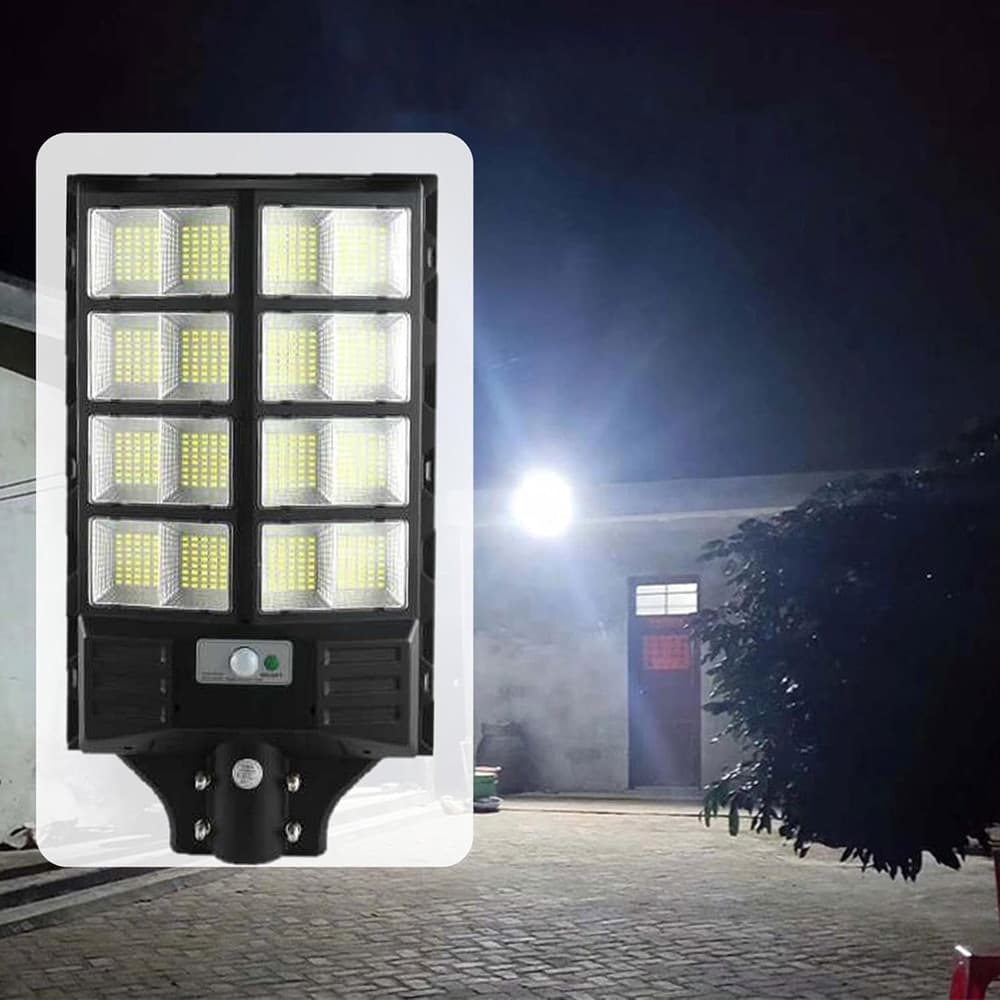 LUCE SOLARE LED LAMPIONE PER PARCO GIOCHI CORTILE STRADA PARCHEGGIO 400 W TELECOMANDO in Lampioni Trade Shop italia - Napoli, commercioVirtuoso.it