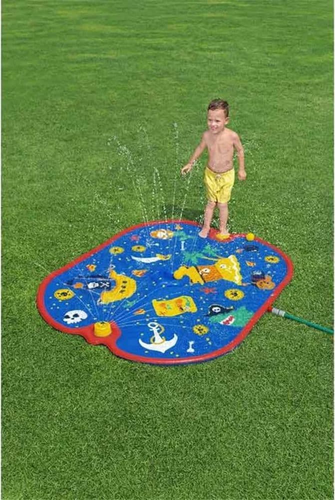 TAPPETINO GONFIABILE PIRATA SPRUZZI PIRATE PARASIDE 170X140CM +2 ANNI GIARDINO 52725 in Canotti e gonfiabili galleggianti Trade Shop italia - Napoli, commercioVirtuoso.it