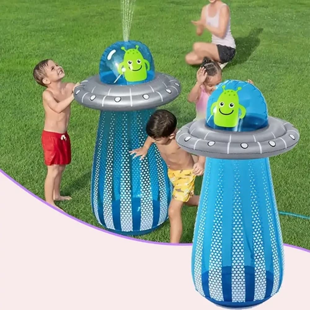 GIOCO GONFIABILE SPRUZZA ACQUA PUNGIBALL SEMPREIMPIEDI UFO BLASTER 61X119CM BAMBINI 52731 in Salvagenti Trade Shop italia - Napoli, commercioVirtuoso.it