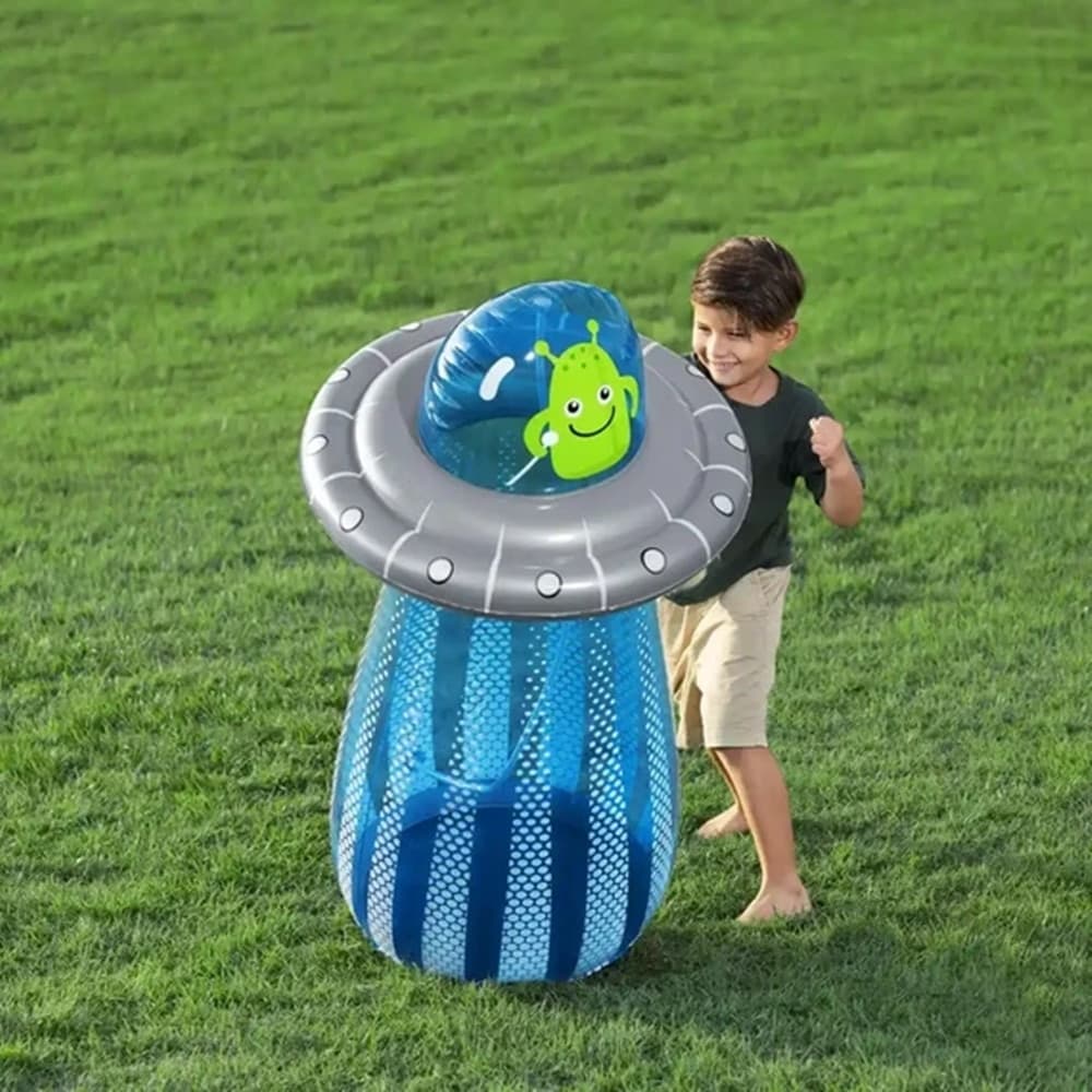 GIOCO GONFIABILE SPRUZZA ACQUA PUNGIBALL SEMPREIMPIEDI UFO BLASTER 61X119CM BAMBINI 52731 in Salvagenti Trade Shop italia - Napoli, commercioVirtuoso.it