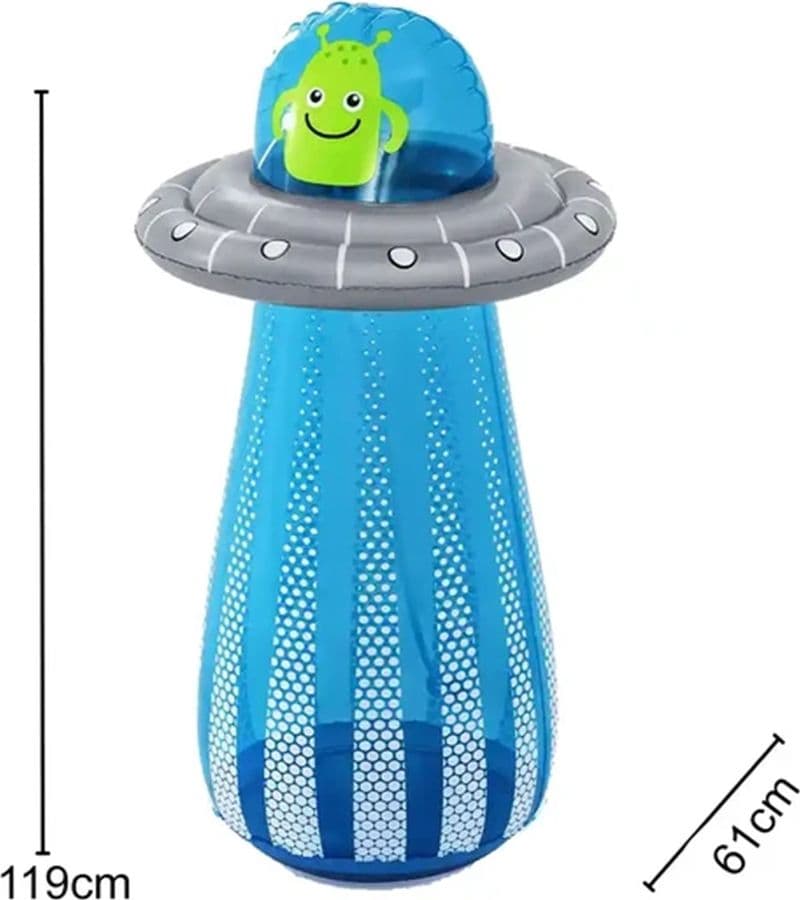 GIOCO GONFIABILE SPRUZZA ACQUA PUNGIBALL SEMPREIMPIEDI UFO BLASTER 61X119CM BAMBINI 52731 in Salvagenti Trade Shop italia - Napoli, commercioVirtuoso.it