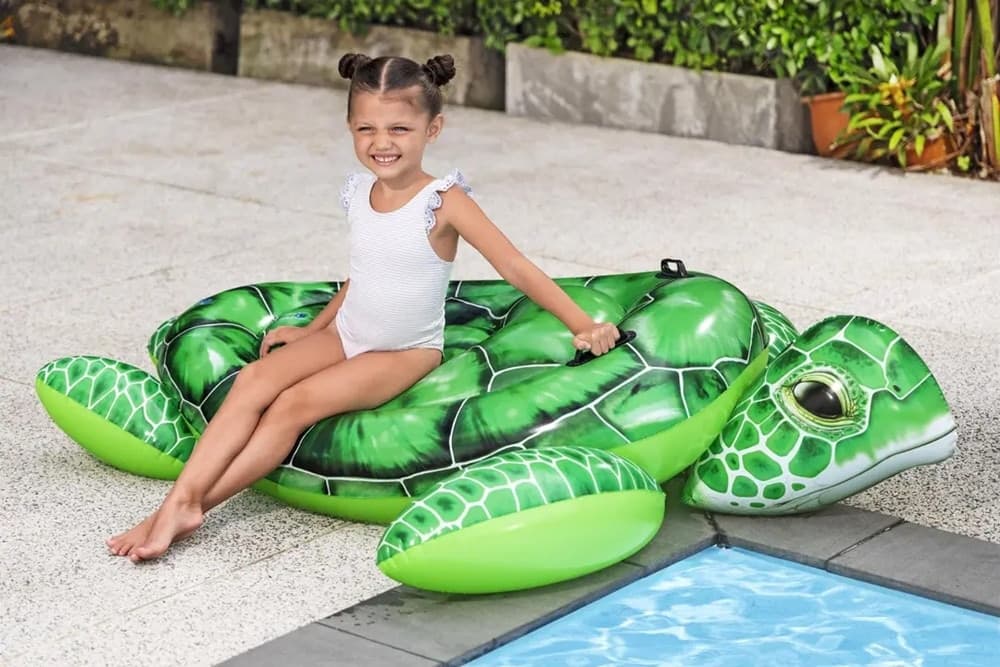 TARTARUGA GALLEGGIANTE DA PISCINA SPIAGGIA PVC GONFIABILE CAVALCABILE TIDAL TURTLE 41524 in Salvagenti Trade Shop italia - Napoli, commercioVirtuoso.it