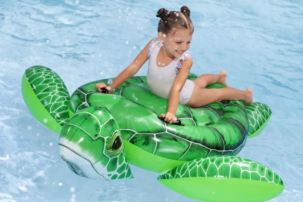 TARTARUGA GALLEGGIANTE DA PISCINA SPIAGGIA PVC GONFIABILE CAVALCABILE TIDAL TURTLE 41524 in Salvagenti Trade Shop italia - Napoli, commercioVirtuoso.it