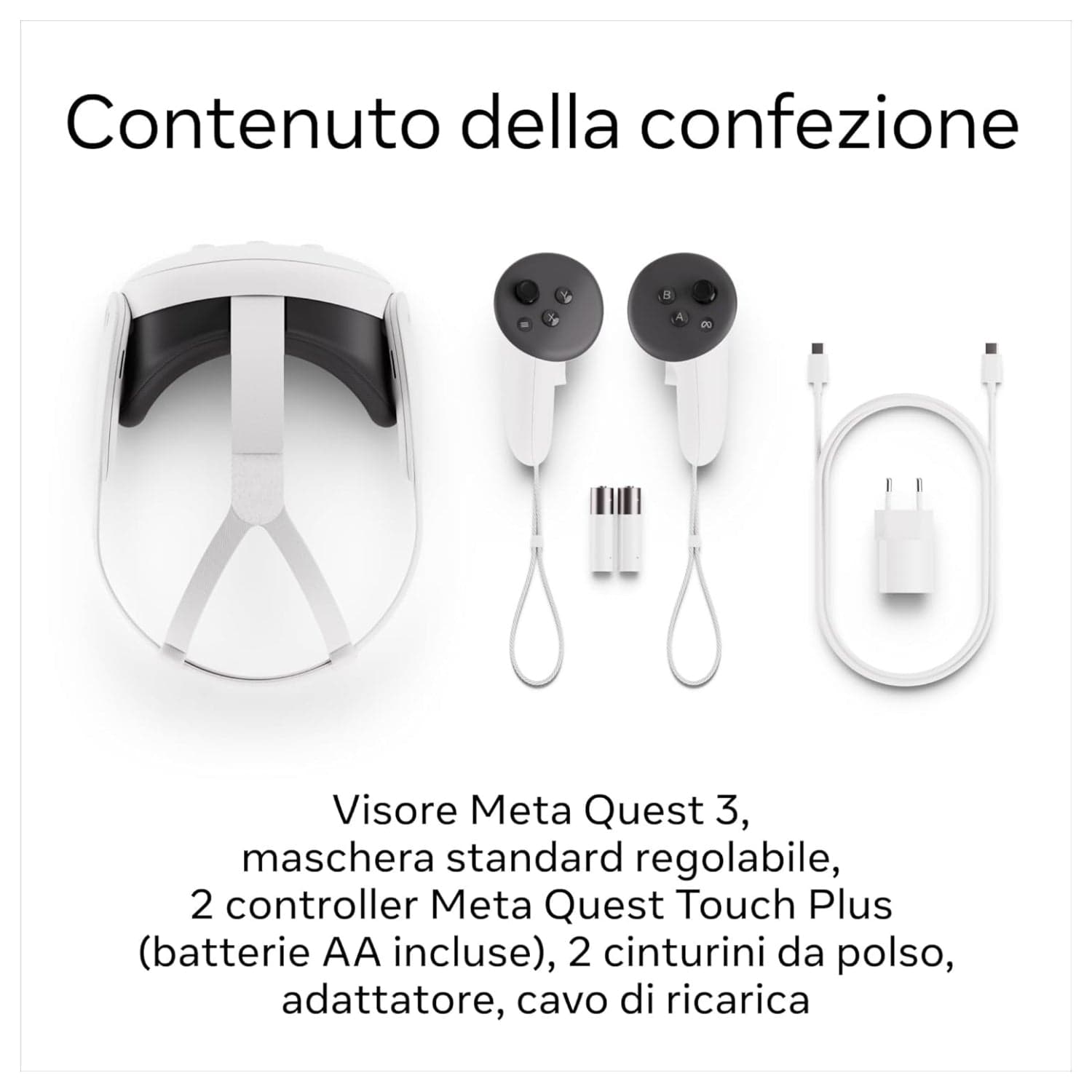 Meta Oculus Quest 3s visore VR 128gb in Cuffie per realtà virtuale (VR) Ecoprice.it - Avellino, commercioVirtuoso.it