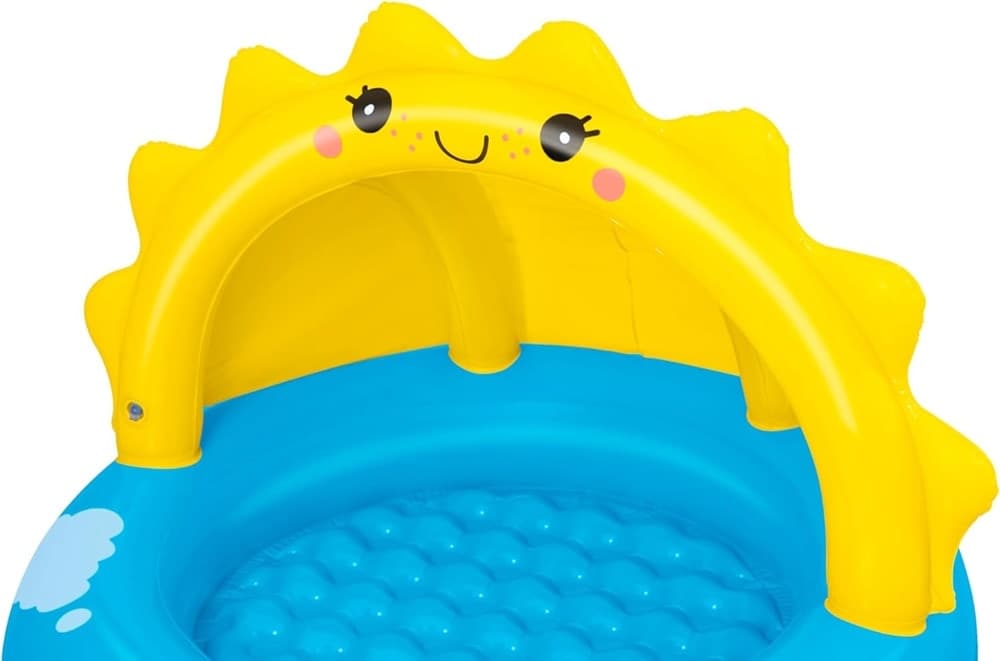 PISCINA GONFIABILE PER BAMBINI + 2 ANNI SUNNY DAYS 101X97X71CM CON COPERTURA 52637 in Piscinette per bambini Trade Shop italia - Napoli, commercioVirtuoso.it