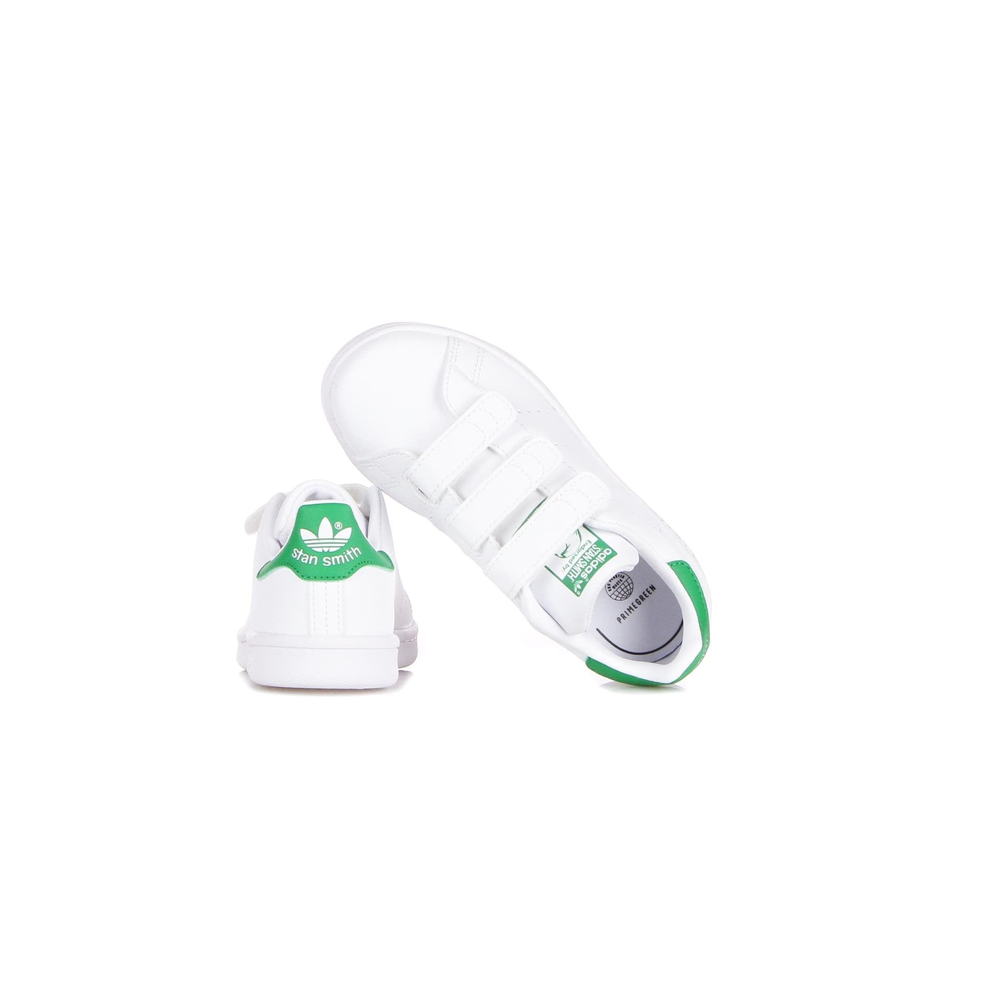 Adidas Scarpa Bassa Bambino Stan Smith Cf C Cloud White/cloud White/green da bambino in Sneaker casual Drestige - Casamassima, commercioVirtuoso.it