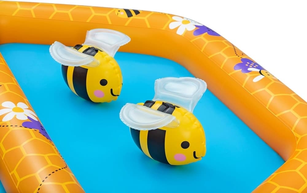 PISCINA GONFIABILE GIOCO ALVEARE PER BAMBINI CON 20 PALLINE 2 API 127X119X61CM 52639 in Piscinette per bambini Trade Shop italia - Napoli, commercioVirtuoso.it