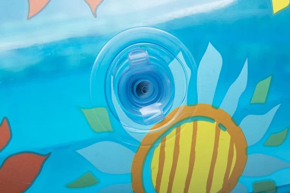 PISCINA GONFIABILE FAMILY RETTANGOLARE A 3 ANELLI DECORO FIORI 305X183X56 CM 54121 in Piscinette per bambini Trade Shop italia - Napoli, commercioVirtuoso.it