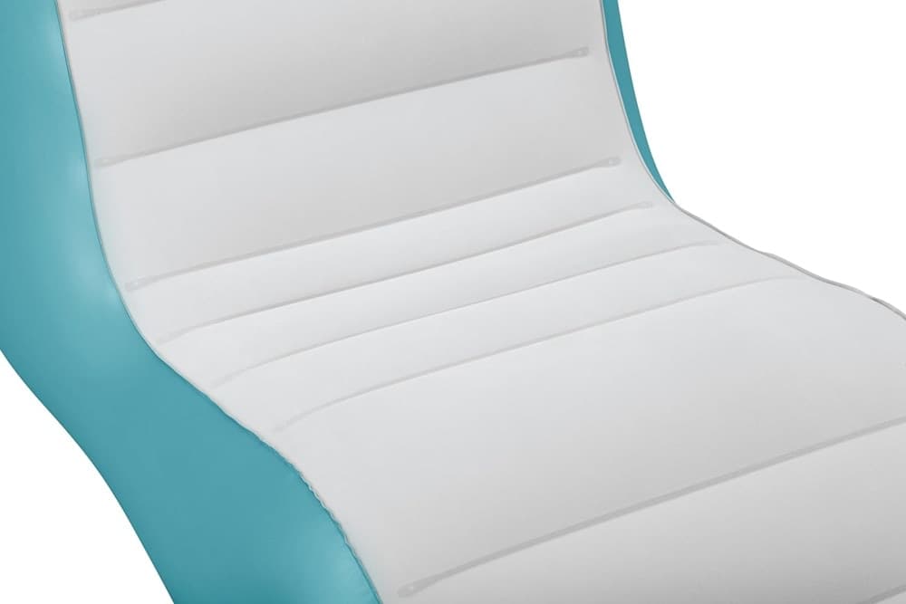 POLTRONA LUNGA LEISURE LUXE CHAISE LONGUE GONFIABILE DESIGN ERGONOMICO 133X79X88CM 75127 in Poltrone Trade Shop italia - Napoli, commercioVirtuoso.it