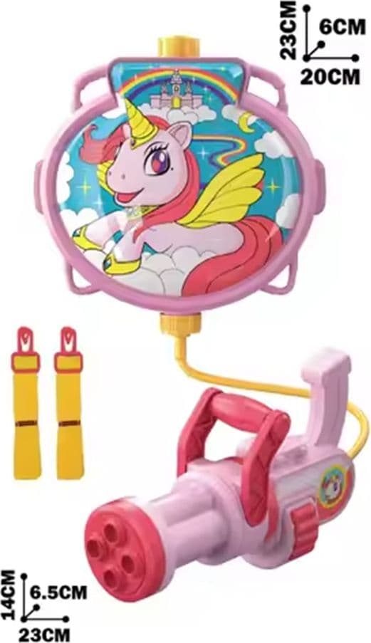 PISTOLA AD ACQUA CON ZAINO GIOCATTOLO PER BAMBINI UNICORNO SPIAGGIA ESTATE 1300ML 618547 in Pistole d'acqua Trade Shop italia - Napoli, commercioVirtuoso.it