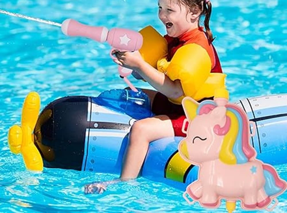 ZAINO PISTOLA SPARA ACQUA PER BAMBINI GIOCO SERBATOIO DA 2 LT ESTATE UNICORNO 6726038 in Pistole d'acqua Trade Shop italia - Napoli, commercioVirtuoso.it