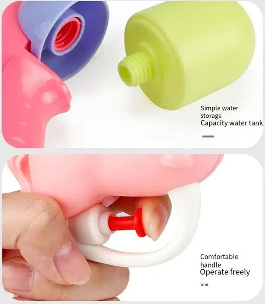 MINI PISTOLA A SPRUZZO D'ACQUA PER BAMBINI ANIMALETTI GIOCO COMBATTIMENTI 14X12CM 618557 in Pistole d'acqua Trade Shop italia - Napoli, commercioVirtuoso.it