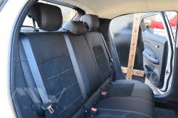Set coprisedili su misura per Nissan Juke 2 (2019+), Leather style in Set per interni Autooggetti.it - Roma, commercioVirtuoso.it