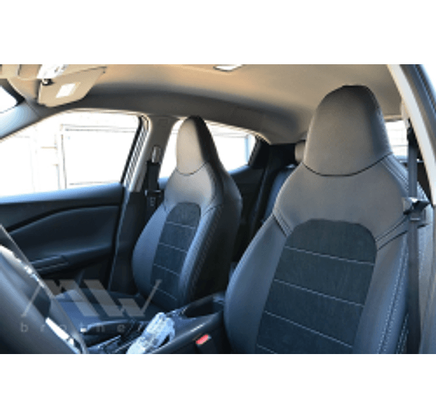 Set coprisedili su misura per Nissan Juke 2 (2019+), Leather style in Set per interni Autooggetti.it - Roma, commercioVirtuoso.it