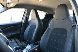 Set coprisedili su misura per Nissan Juke 2 (2019+), Leather style in Set per interni Autooggetti.it - Roma, commercioVirtuoso.it