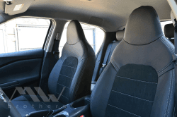 Set coprisedili su misura per Nissan Juke 2 (2019+), Leather style in Set per interni Autooggetti.it - Roma, commercioVirtuoso.it