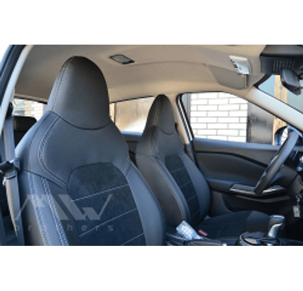 Set coprisedili su misura per Nissan Juke 2 (2019+), Leather style in Set per interni Autooggetti.it - Roma, commercioVirtuoso.it