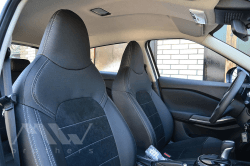 Set coprisedili su misura per Nissan Juke 2 (2019+), Leather style in Set per interni Autooggetti.it - Roma, commercioVirtuoso.it