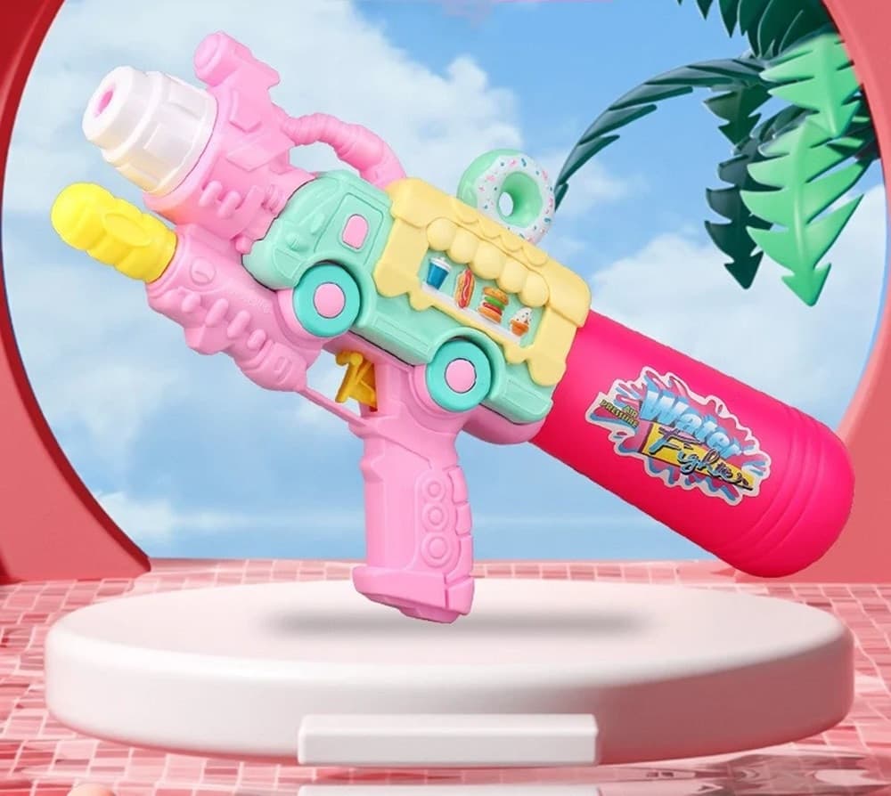 PISTOLA AD ACQUA 5289A DESIGN CAMIONCINO DOLCI PER BAMBINI GIOCO ESTIVO 23 CM 618552 in Pistole d'acqua Trade Shop italia - Napoli, commercioVirtuoso.it
