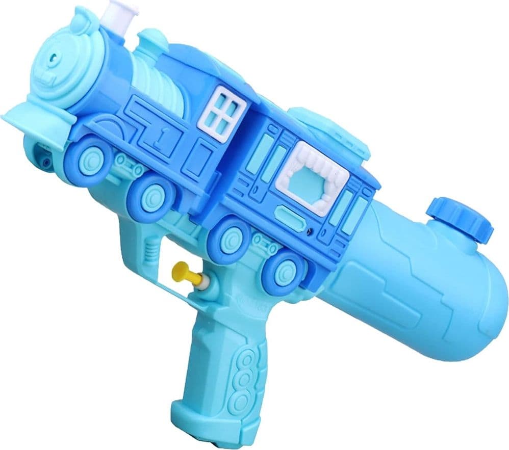 PISTOLA AD ACQUA 5183 DESIGN LOCOMOTIVA CON VAGONE PER BAMBINI GIOCO ESTIVO 23 CM 618553 in Pistole d'acqua Trade Shop italia - Napoli, commercioVirtuoso.it