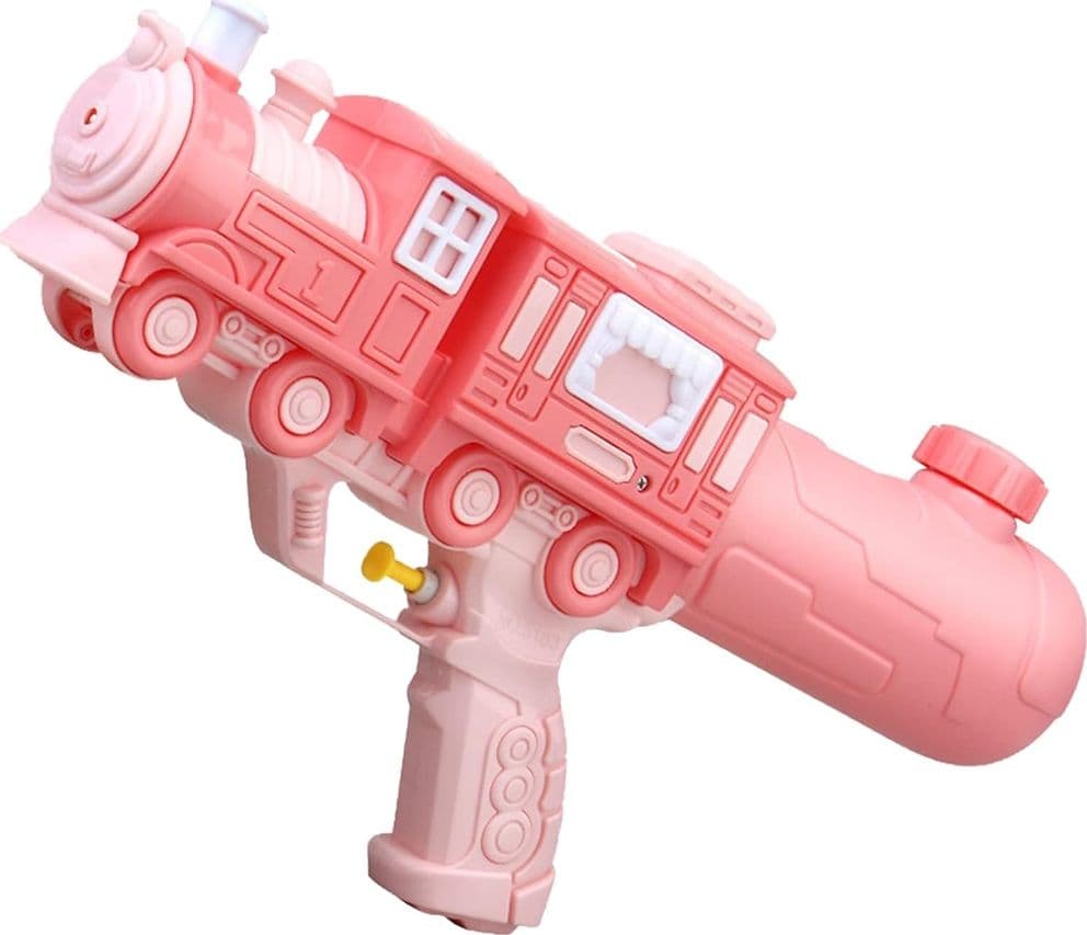 PISTOLA AD ACQUA 5183 DESIGN LOCOMOTIVA CON VAGONE PER BAMBINI GIOCO ESTIVO 23 CM 618553 in Pistole d'acqua Trade Shop italia - Napoli, commercioVirtuoso.it