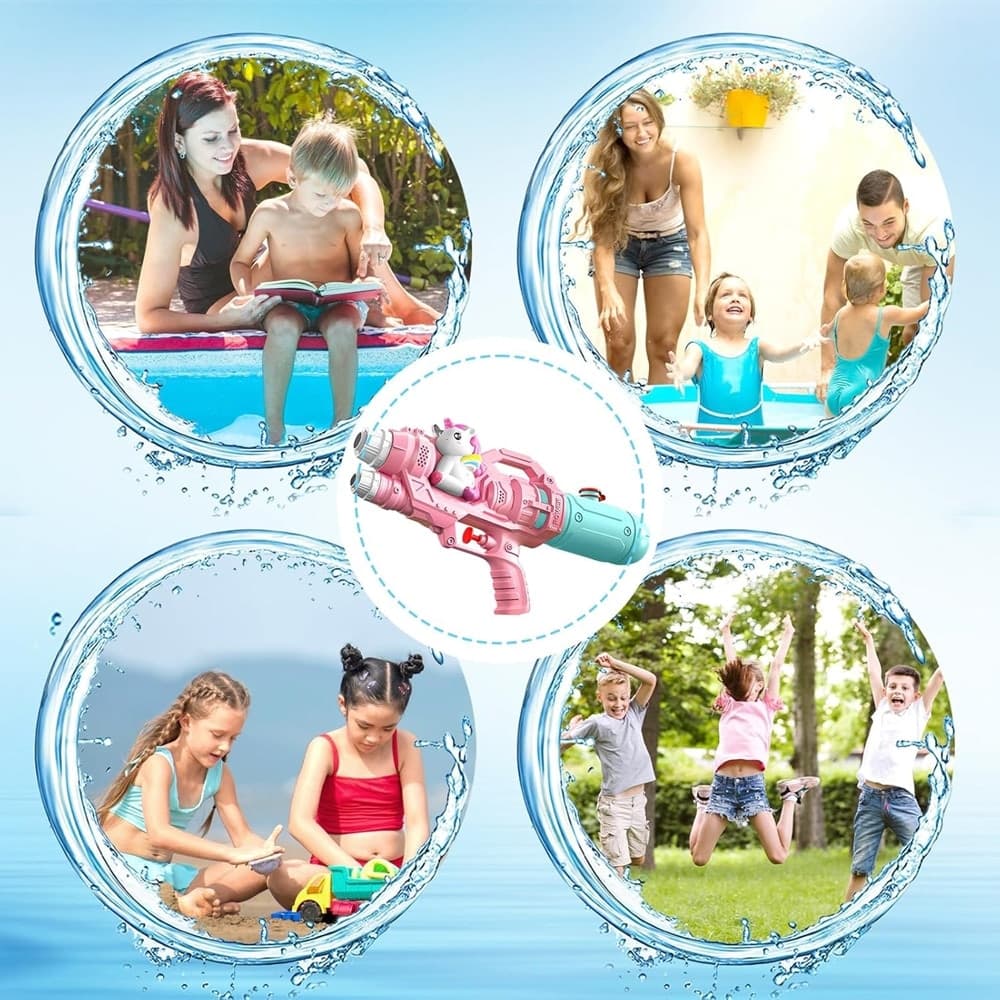 PISTOLA AD ACQUA PER BAMBINI A FORMA DI UNICORNO GIOCATTOLO A DOPPIO SPRUZZO 21CM 618559 in Pistole d'acqua Trade Shop italia - Napoli, commercioVirtuoso.it