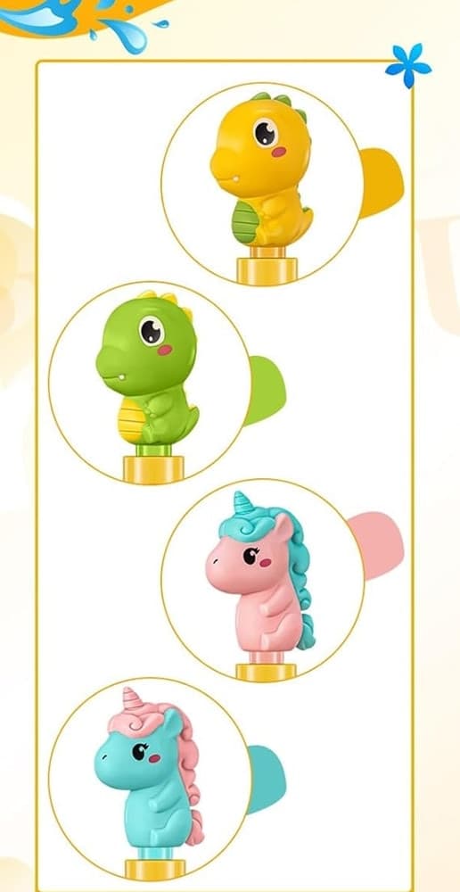 TUBO SPARA ACQUA SPRUZZATORE MANICO FORMA DINOSAURO UNICORNO 38X3CM GIOCO ESTIVO 6559063 in Spruzzini e fontanelle giocattolo Trade Shop italia - Napoli, commercioVirtuoso.it