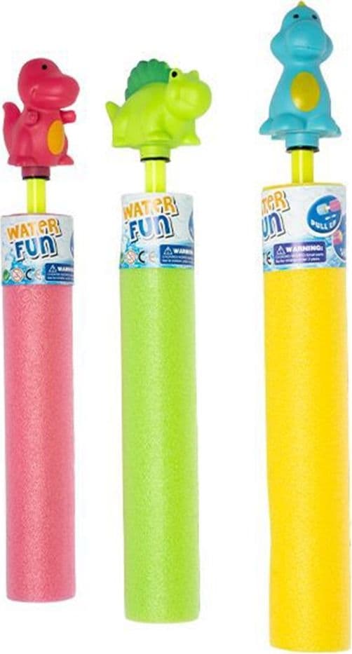 TUBO PISTOLA SPARA ACQUA CON DINOSAURO 35X5CM GIOCATTOLO PER BAMBINI ESTATE 6559066 in Pistole d'acqua Trade Shop italia - Napoli, commercioVirtuoso.it