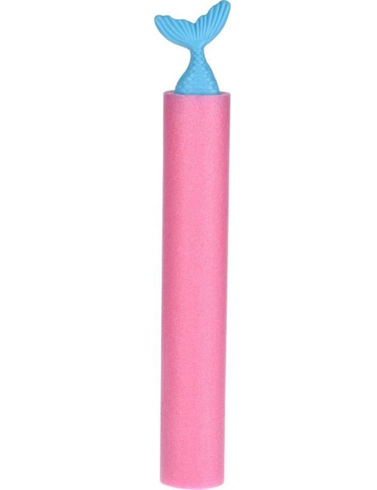 TUBO POMPA PISTOLA SPARA ACQUA SCHIUMA 35X5CM CON CODA SIRENA DIVERTIMENTO ESTATE 6559070 in Pistole d'acqua Trade Shop italia - Napoli, commercioVirtuoso.it