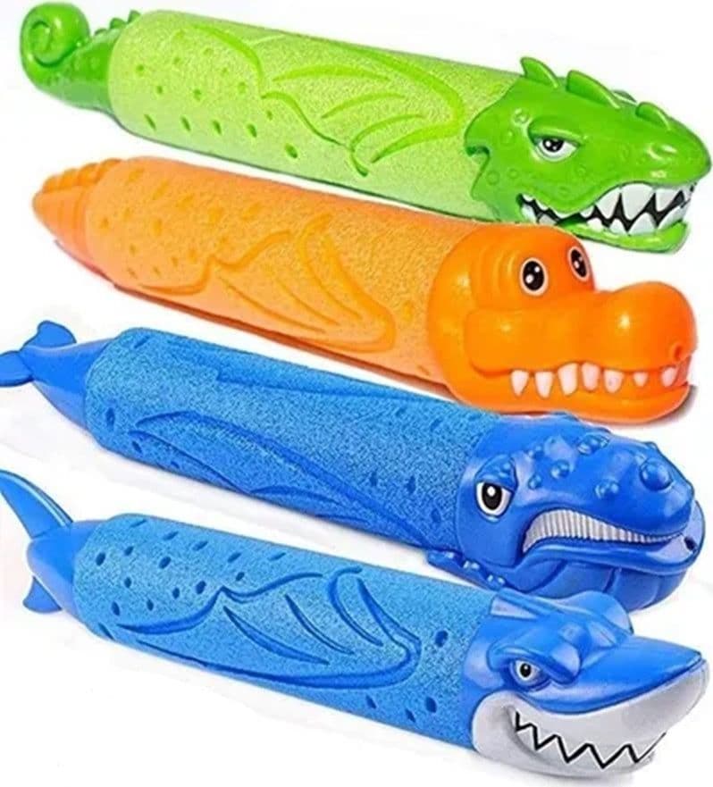 TUBO CANNONE SPARA ACQUA 33X5CM FORMA ANIMALE CON MOTIVI MISTI GIOCO BAMBINI 6559073 in Pistole d'acqua Trade Shop italia - Napoli, commercioVirtuoso.it