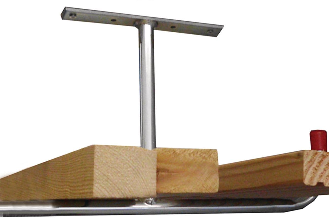MASIDEF - GANCIO A "T" PER SOFFITTO ZINCATO 180x95x430x293 mm in Ganci avvitabili Stockdoc - Terni, commercioVirtuoso.it