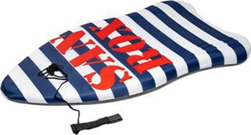 TAVOLETTA MARE EPS 84CM BODYBOARD SURF STRIPE RIGHE CON SCRITTA CON CORDA CAVIGLIA 3501025 in Tavole da Surf Trade Shop italia - Napoli, commercioVirtuoso.it