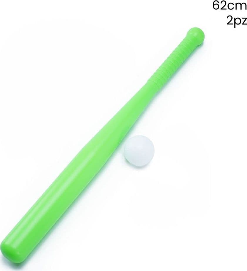 SET MAZZA DA BASEBALL 62CM SPORT GIOCATTOLO PER BAMBINI CON PALLINA IN PLASTICA 258237 in Mazze Trade Shop italia - Napoli, commercioVirtuoso.it
