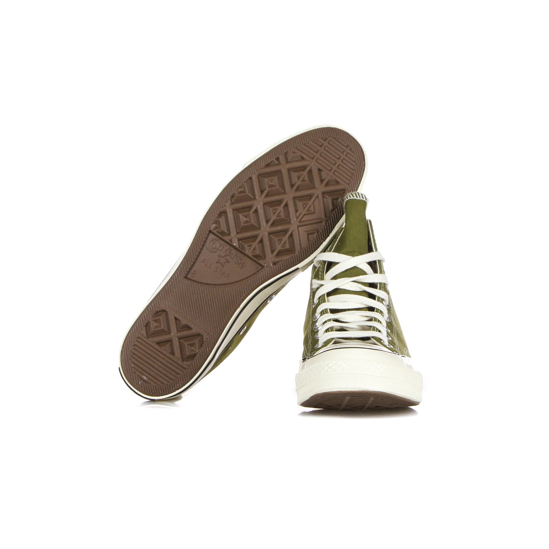CONVERSE Scarpa Alta Uomo Chuck 70 Dark Moss/egret/black da uomo in Sneaker casual Drestige - Casamassima, commercioVirtuoso.it
