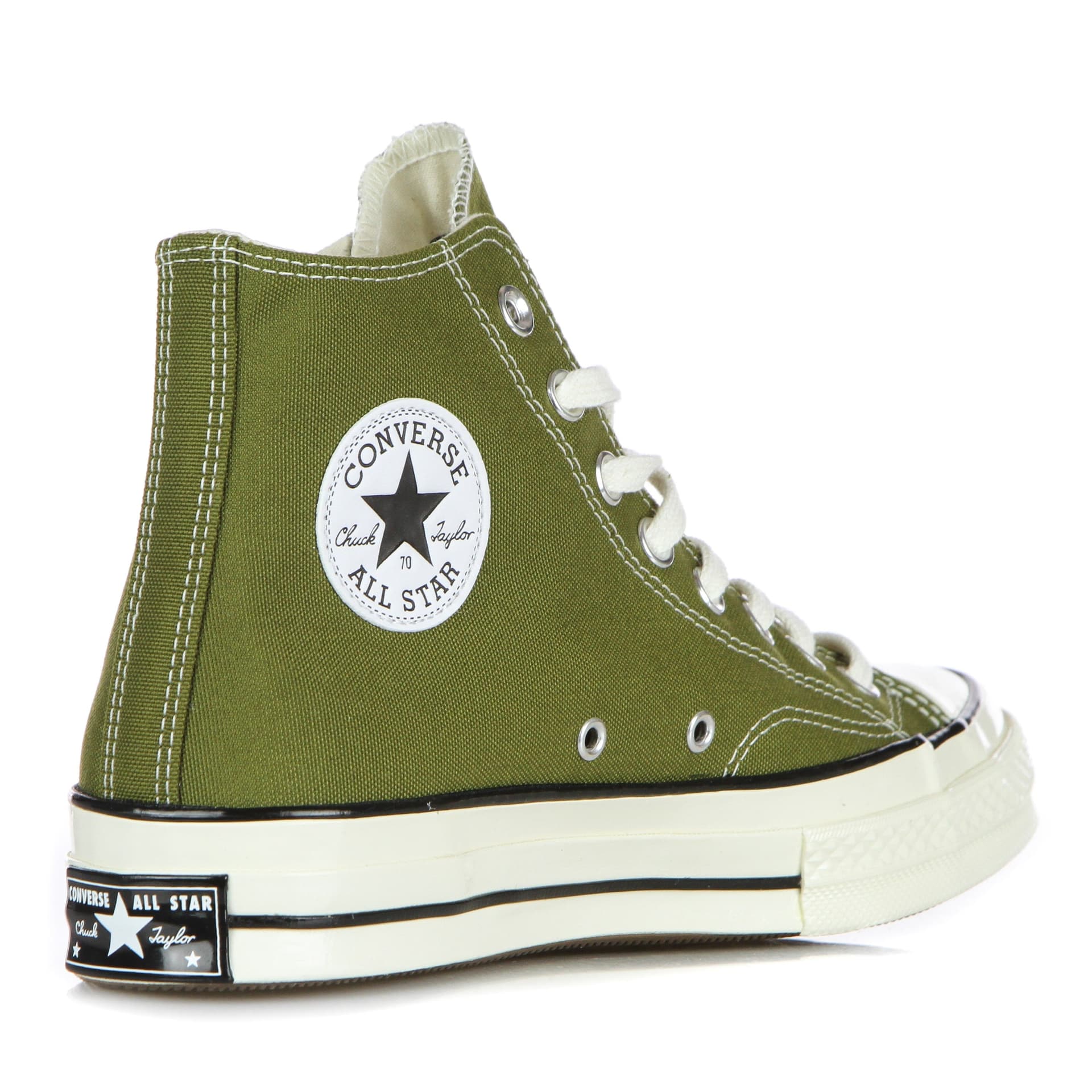CONVERSE Scarpa Alta Uomo Chuck 70 Dark Moss/egret/black da uomo in Sneaker casual Drestige - Casamassima, commercioVirtuoso.it