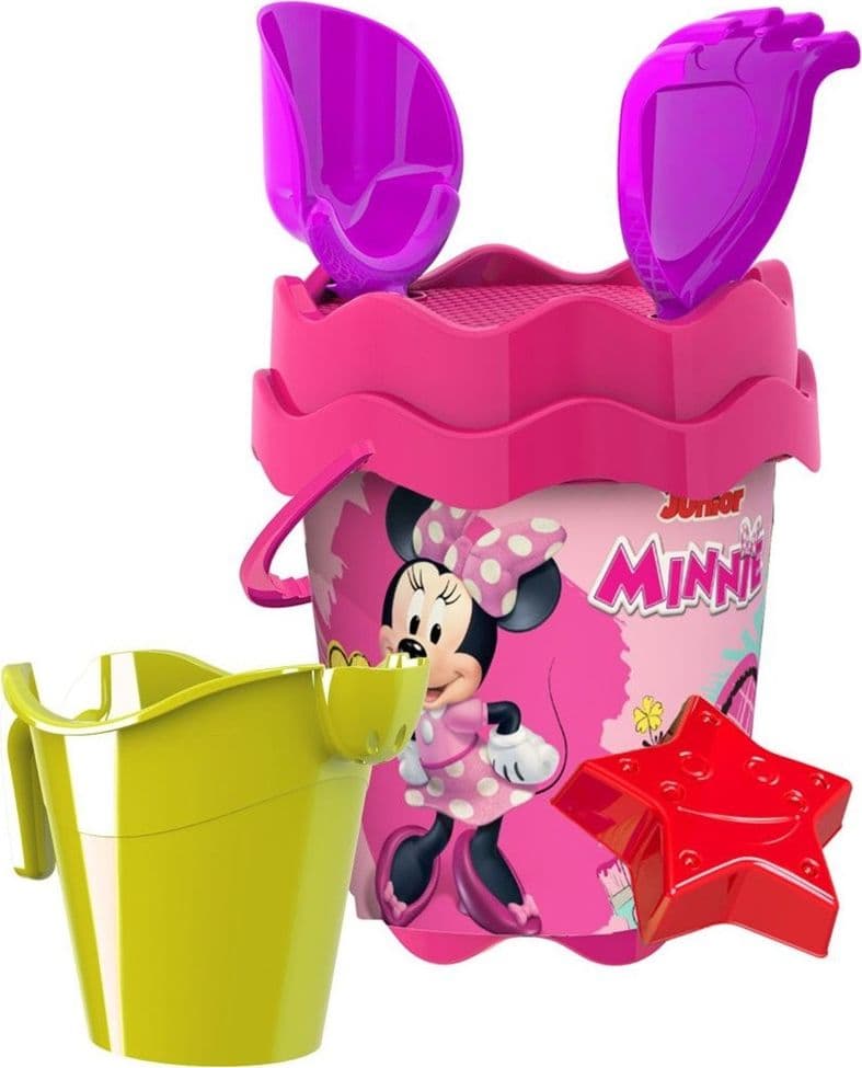 SET SECCHIELLO MARE MINNIE CON ACCESSORI SPIAGGIA ESTATE PER BAMBINI 17 CM 256399 - 2
