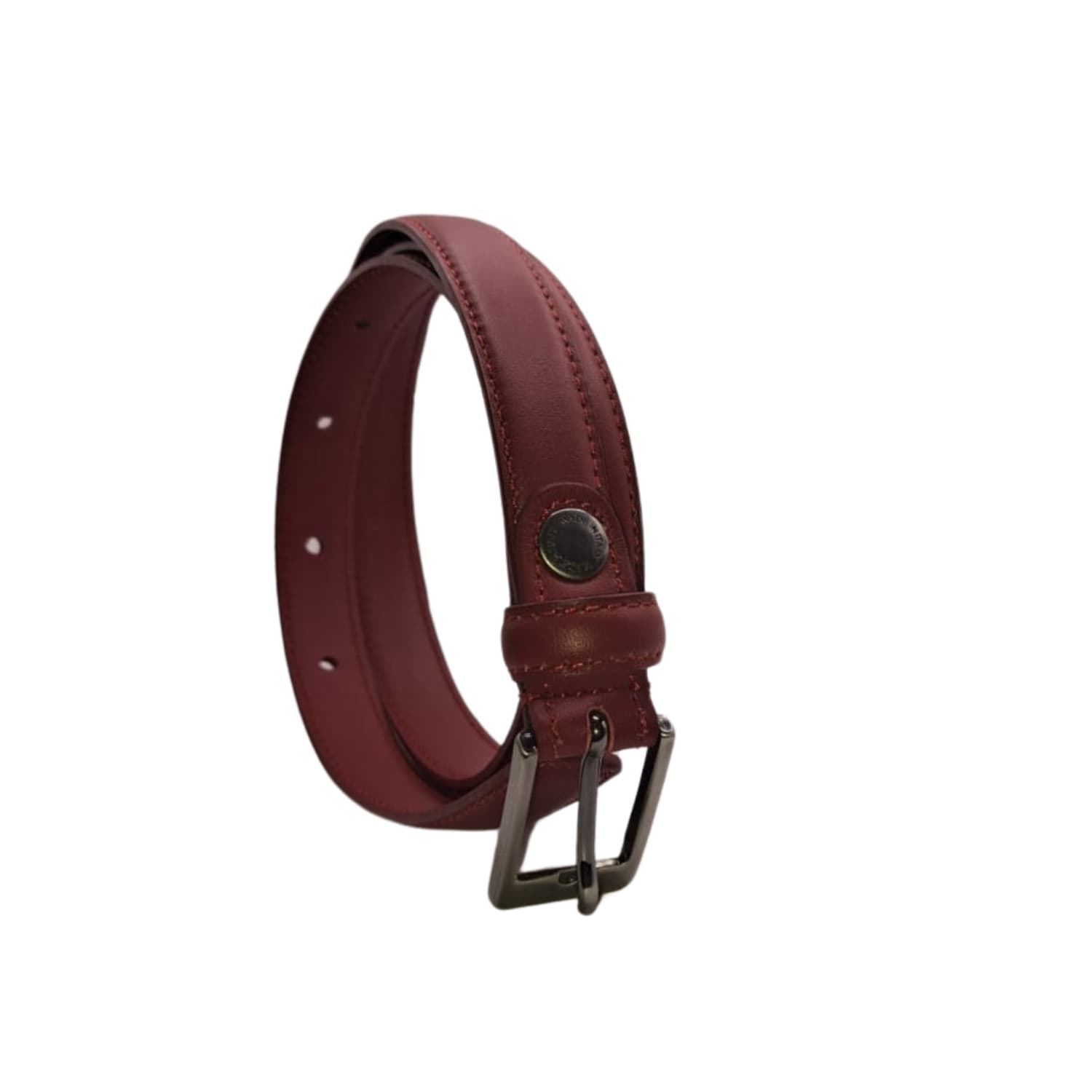 Cintura Cinta Donna In Vera Pelle Made in Italy Cuoio Casual Classica Regolabile Bordeaux Ecoprice® in Cinture Ecoprice.it - Avellino, commercioVirtuoso.it