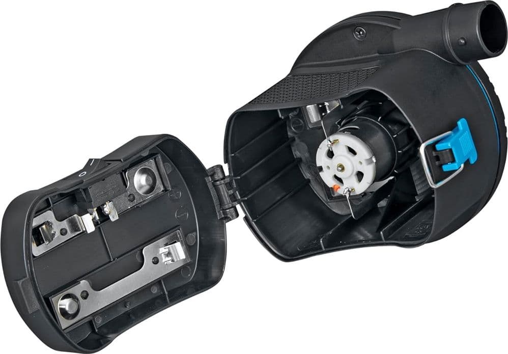 POMPA DI GONFIAGGIO ELETTRICA POWERTOUCH A BATTERIE CON 3 ADATTATORI 12X11X10CM 62254 in Pompe elettriche Trade Shop italia - Napoli, commercioVirtuoso.it